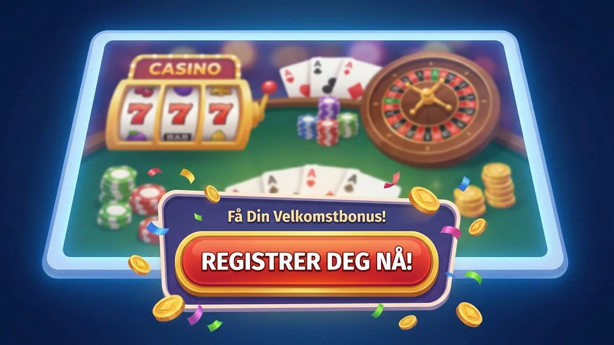 Registrer deg med bonus